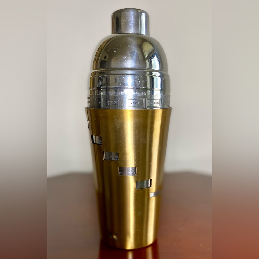 Shaker Barware Collection Spin and Select Cocktail Shaker 20 oz  Made in India